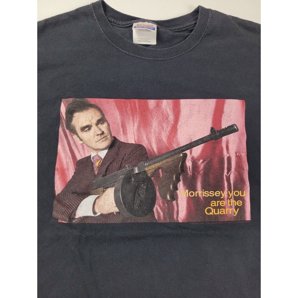 Morrissey You Are The Quarry Tour Band TShirt M Smiths Moz Vintage Y2K